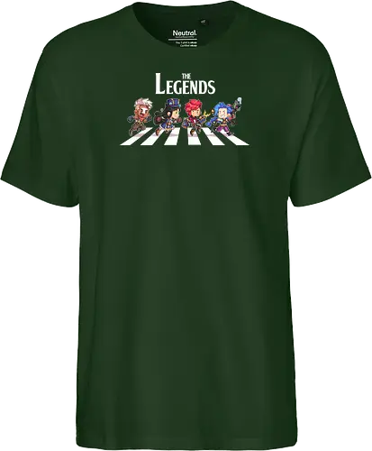 The Legends - abbey road, arcane, Gaming, games, series, ekko - Fairtrade T-Shirt
