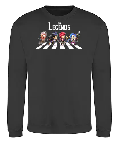 The Legends - abbey road, arcane, Gaming, games, series, ekko - Sweatshirt