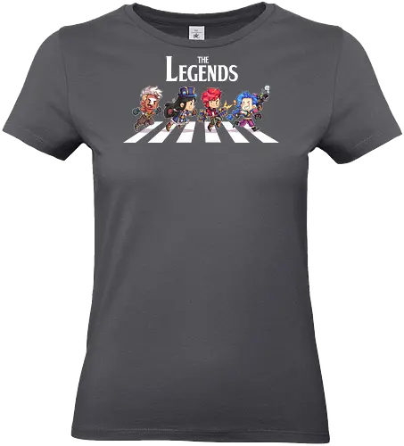 The Legends - abbey road, arcane, Gaming, games, series, ekko - Standard T-Shirt (Women)