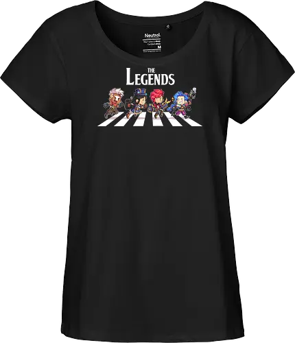 The Legends - abbey road, arcane, Gaming, games, series, ekko - Fairtrade Girl Shirt