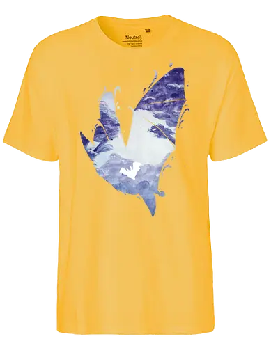Fledermaus Silhouette - fledermaus, silhouette, wald - Fairtrade T-Shirt