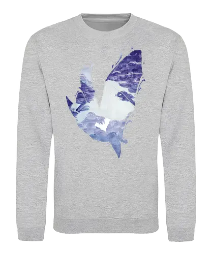 Fledermaus Silhouette - fledermaus, silhouette, wald - Sweatshirt