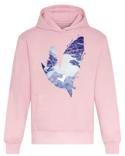 Fledermaus Silhouette - fledermaus, silhouette, wald - Heavyweight Hoodie