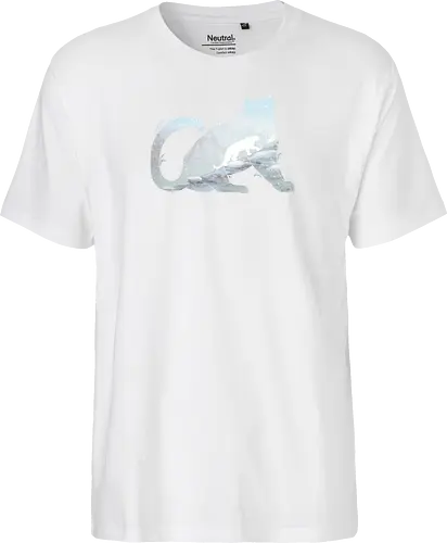 Schneeleopard Silhouette