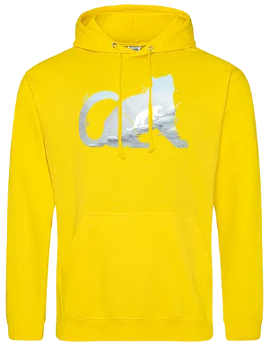 Schneeleopard Silhouette