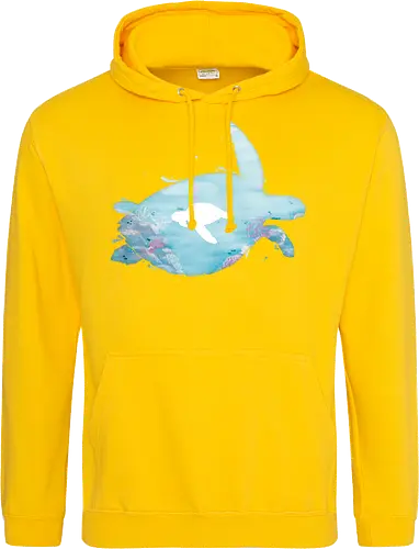 Meeresschildkröte Silhouette