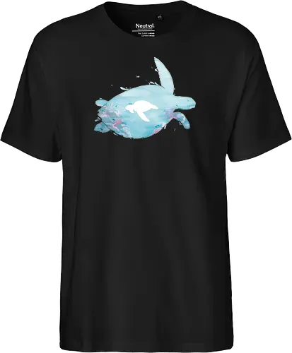 Meeresschildkröte Silhouette