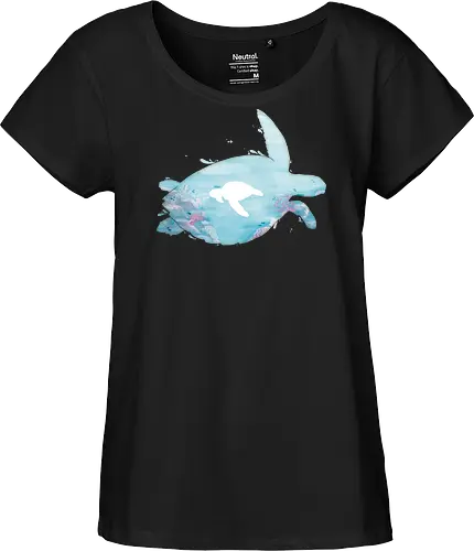 Meeresschildkröte Silhouette