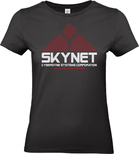 Cyberdyne systems corp - retro, vintage, logo, action movies, cibor, robot, 80s, 90s - Standard T-Shirt (Women)