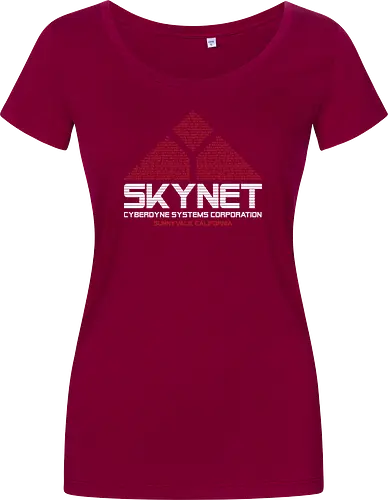 Cyberdyne systems corp - retro, vintage, logo, action movies, cibor, robot, 80s, 90s - Women T-Shirt