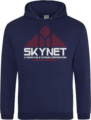 Cyberdyne systems corp - retro, vintage, logo, action movies, cibor, robot, 80s, 90s - Standard Hoodie