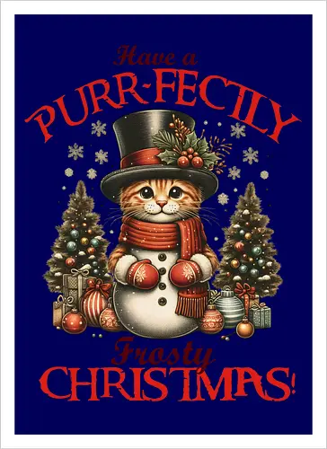 Have a PURR-FECTLY Frosty CHRISTMAS!
