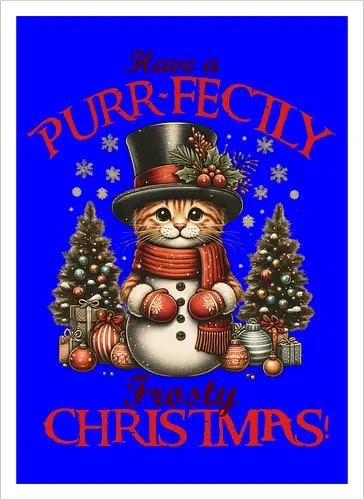 Have a PURR-FECTLY Frosty CHRISTMAS!