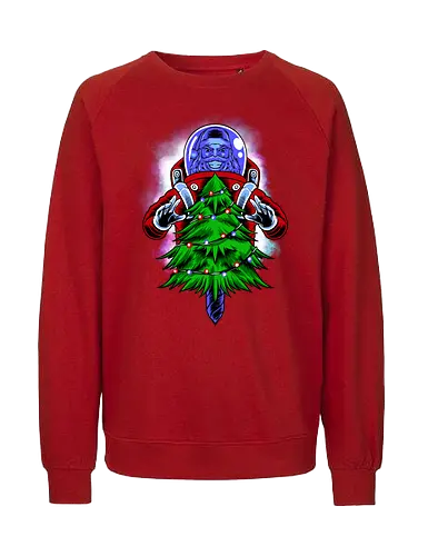 end of light  - ugly christmas, christmas, xmas, retro, christmastree, christmas party, logo, snowman, winter, snow, pixel, vintage, classic - Fairtrade Sweatshirt