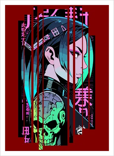 Kanji der giftigen Frau