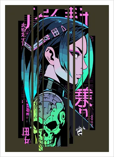 Kanji der giftigen Frau