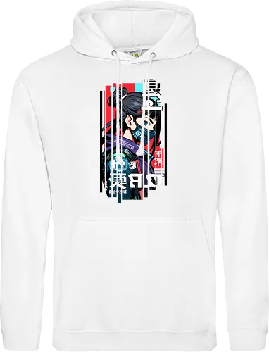 Cyborg Japan rot blau