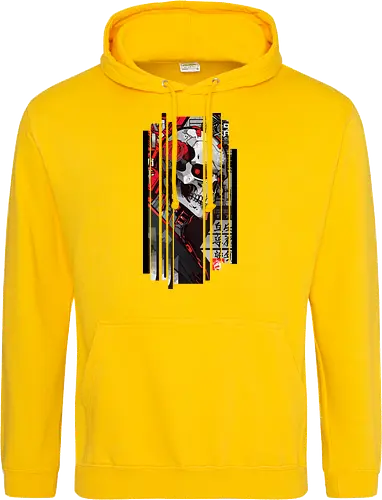 Cyborg-Schädel-Kanji