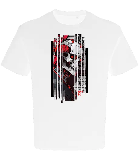 Cyborg-Schädel-Kanji