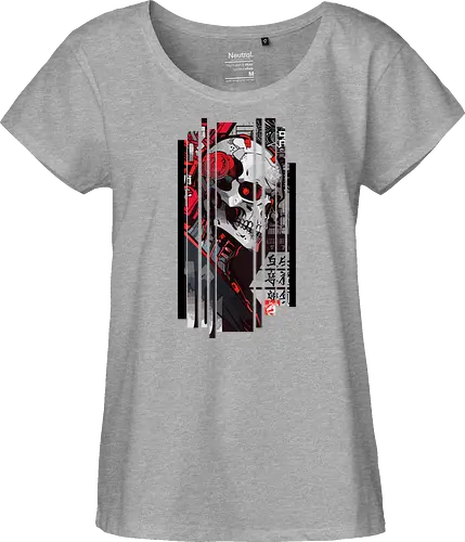Cyborg-Schädel-Kanji
