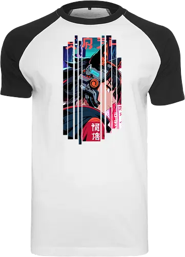 Cyberpunk-Kitsune-Mädchen