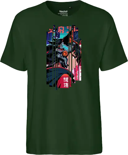 Cyberpunk-Kitsune-Mädchen