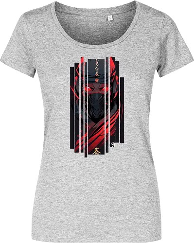 Dunkelroter Ninja