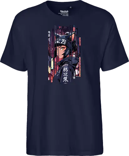 Cyborg-Mädchen-Katze