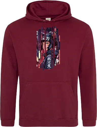 Cyborg-Mädchen-Katze