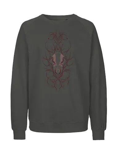 Hollow mask - anime, manga, bleach, ichigo, aizen, bankai, artwork, design, rukia, soulsociety - Fairtrade Sweatshirt