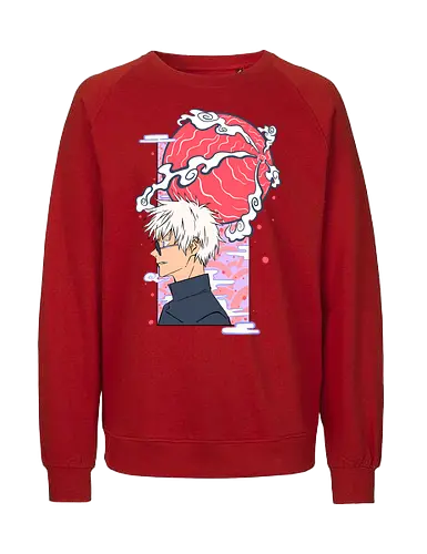 The honored one - anime, manga, gojo, sakuna, jjk, jujutsukaisen, artwork, design, toji - Fairtrade Sweatshirt