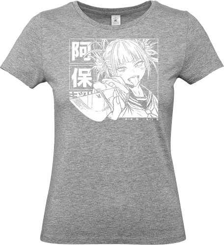 Cute But Psycho - my hero, vigilante, bnh, plus chaos, anime, manga, anime girl, aesthetic, all might, waifu, plus ultral, anti hero, villain, super hero - Standard T-Shirt (Women)