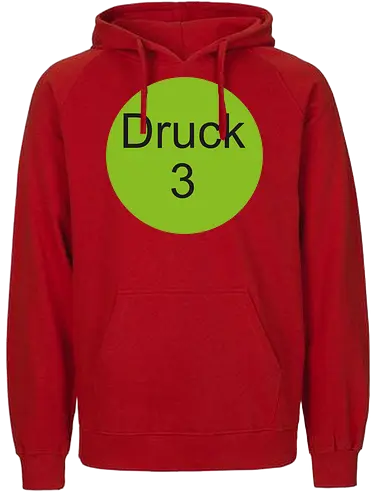 DTF-DTG-FLEX Gemische - Fairtrade Hoodie