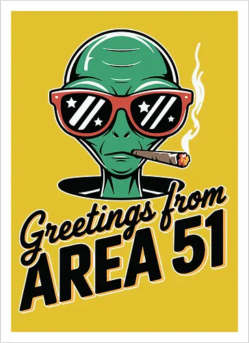 Greetings from Area 51