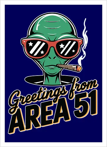 Greetings from Area 51