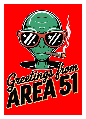 Greetings from Area 51