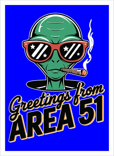 Greetings from Area 51