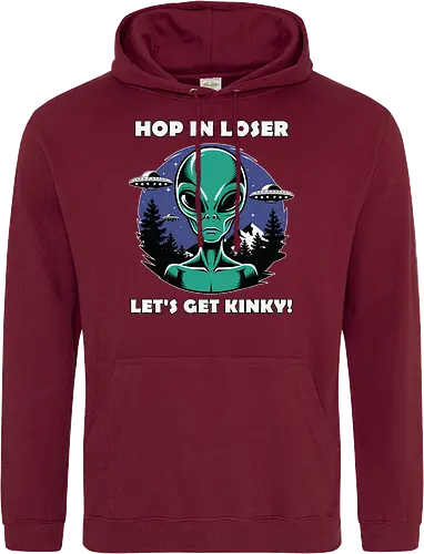 Hop in loser, let's get kinky!