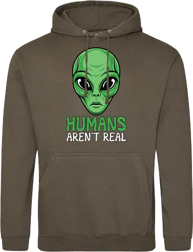Humans Aren't Real