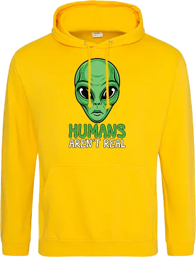 Humans Aren't Real