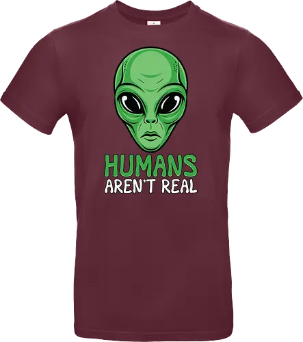 Humans Aren't Real