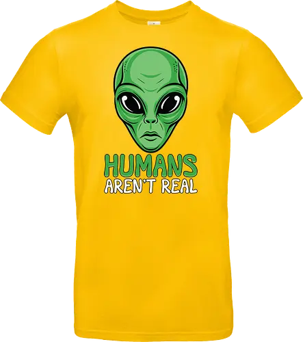 Humans Aren't Real