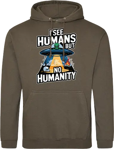 I see humans but no humanity