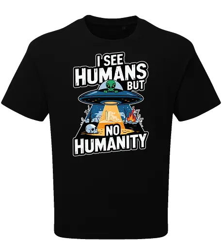 I see humans but no humanity