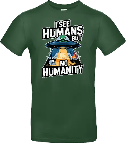 I see humans but no humanity