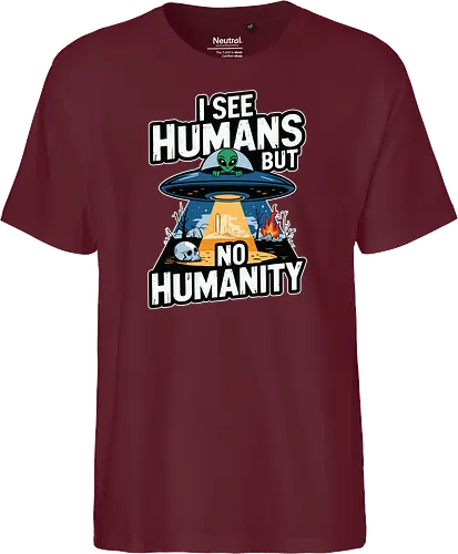 I see humans but no humanity