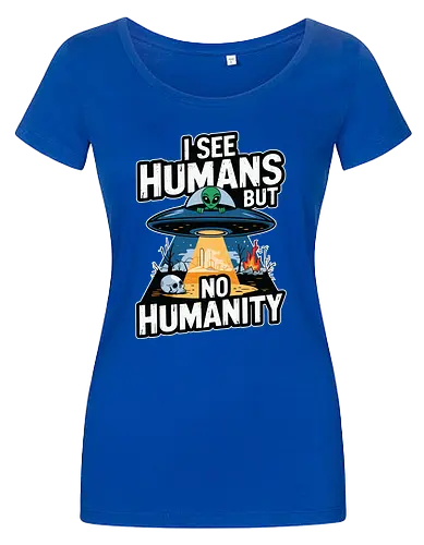 I see humans but no humanity