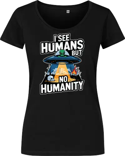 I see humans but no humanity
