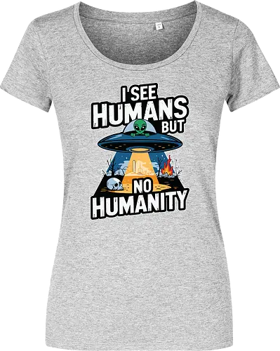 I see humans but no humanity