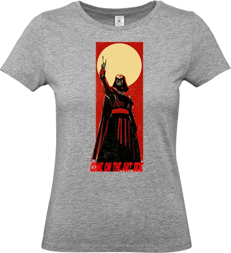 Come on the art side - scifi, mash up, scifi meme, pop culture, star wars meme - Standard T-Shirt (Women)